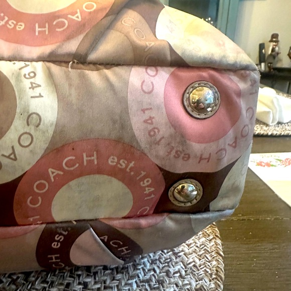 Coach Multicolor Signature Tote Bag - Picture 7 of 9